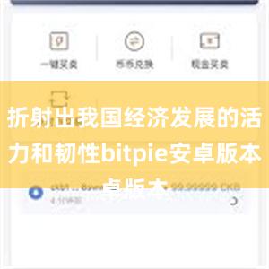 折射出我国经济发展的活力和韧性bitpie安卓版本