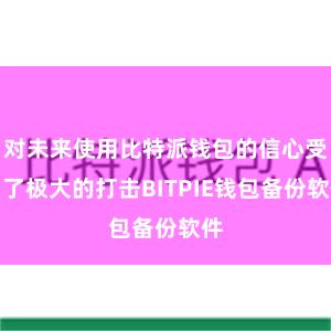 对未来使用比特派钱包的信心受到了极大的打击BITPIE钱包备份软件